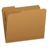 PFXFK211 - Kraft Fastener Folders, 1/3-Cut Tab: Assorted, 1 Fastener, Letter Size, Kraft, 50/Box