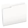 PFX15213WHI - Colored File Folders, 1/3-Cut Tabs: Assorted, Letter Size, White, 100/Box