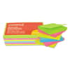 UNV35612 - Self-Stick Note Pads, 3" x 3", Assorted Neon Colors, 100 Sheets/Pad, 12 Pads/Pack