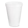 DCC12J12BG - Foam Drink Cups, 12 oz, White, 25/Pack