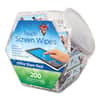 FALDMHJ - Touch Screen Wipes, 5 x 6, Citrus, 200 Individual Foil Packets in an Easy Grab Jar