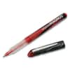 NSN4940908 - 7520014940908, SKILCRAFT Liquid Magnus Hybrid Gel Pen, Stick, Extra-Fine 0.5 mm, Red Ink, Clear/Red Barrel, Dozen