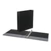 UNV20743 - Slant D-Ring View Binder, 3 Rings, 1.5" Capacity, 11 x 8.5, Black