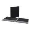 UNV20741 - Slant D-Ring View Binder, 3 Rings, 1" Capacity, 11 x 8.5, Black