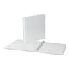 UNV20742 - Slant D-Ring View Binder, 3 Rings, 1" Capacity, 11 x 8.5, White