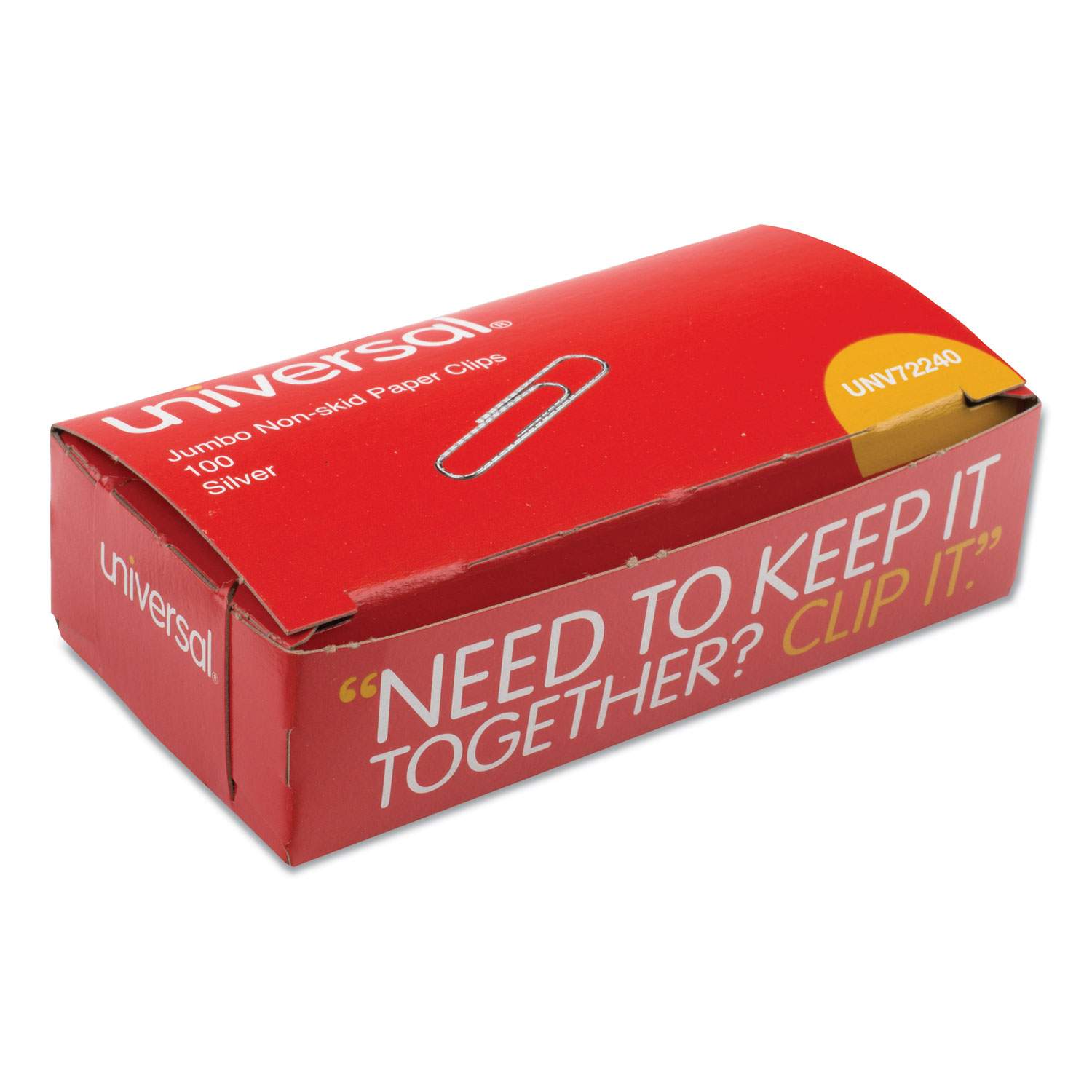 Paper Clips by Universal® UNV72240 | OnTimeSupplies.com