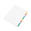 NSN3683492 - 7530013683492, SKILCRAFT Multiple Index Sheets, 26-Tab, A to Z, 11 x 8.5, White, 1 Set
