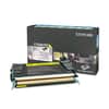 LEXC734A1YG - C734A1YG Return Program Toner, 6,000 Page-Yield, Yellow