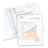 CLI62038 - Polypropylene Sheet Protectors, Medium-Duty, Side: 3-Hole Punched, Top Load 8.5 x 11 Insert, Nonglare Clear Front, 50/Box