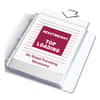CLI62018 - Polypropylene Sheet Protectors, Heavy-Duty, Side: 3-Hole Punched, Top Load 8.5 x 11 Insert, Nonglare Clear Front, 50/Box