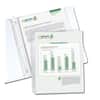 CLI62029 - Polypropylene Sheet Protectors, Medium-Duty, Side: 3-Hole Punched, Top Load 8.5 x 11 Insert, Reduced Glare Clear, 100/Box