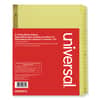 UNV20812 - Deluxe Preprinted Plastic Coated Tab Dividers with Black Printing, 25-Tab, A to Z, 11 x 8.5, Buff, 1 Set