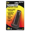 MAS00920 - Big Foot Doorstop, No Slip Rubber Wedge, 2.25w x 4.75d x 1.25h, Brown