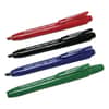 NSN5195769 - 7520015195769, SKILCRAFT Retractable Chisel Tip Dry Erase Marker, Broad Chisel Tip, Assorted Colors, 4/Set