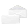UNV35210 - Open-Side Business Envelope, #10, Monarch Flap, Gummed Closure, 4.13 x 9.5, White, 500/Box