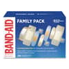 JOJ4711 - Sheer and Clear Adhesive Bandages, Assorted Sizes, 280/Box