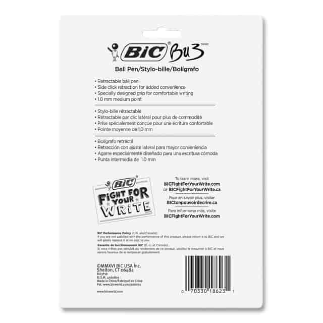 BICBU3P18BLK Product Image 3