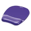 FEL91441 - Gel Crystals Mouse Pad with Wrist Rest, 7.87 x 9.18, Purple