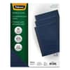 FEL52124 - Expressions Classic Grain Texture Presentation Covers for Binding Systems, Paper, Square Corners, 11 x 8.5, Navy, 50/Pack