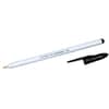 NSN0605820 - 7520010605820, SKILCRAFT Ballpoint Pen, Stick, Fine 0.7 mm, Black Ink, White Barrel, Dozen