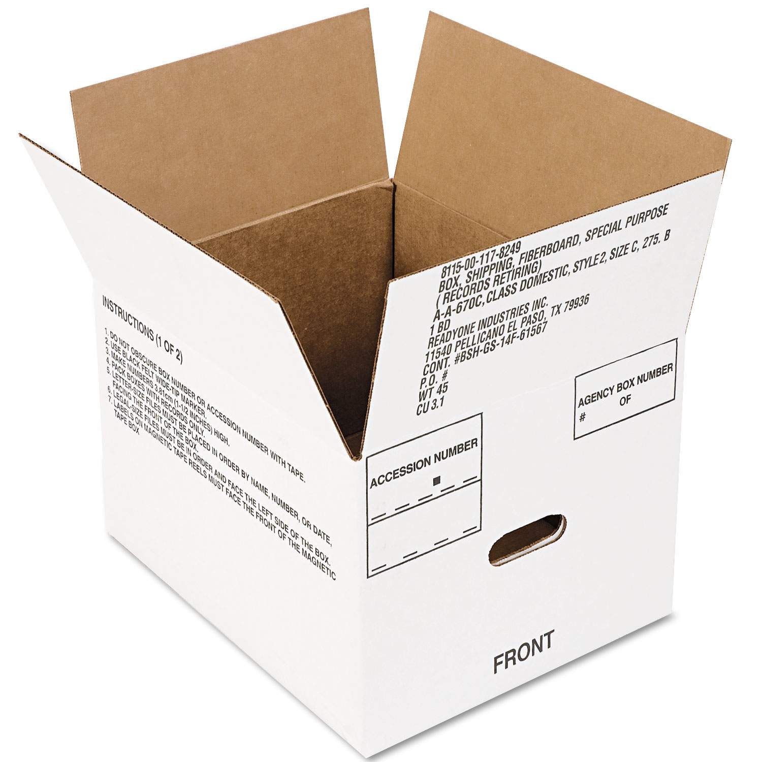 8115001178249 by AbilityOne® NSN1178249 | OnTimeSupplies.com