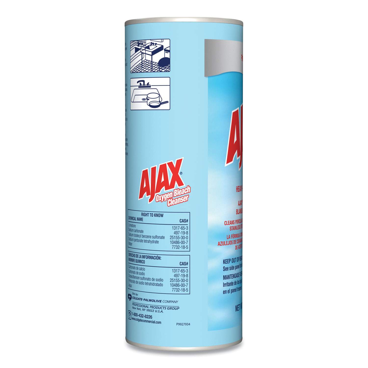 Oxygen Bleach Powder Cleanser by Ajax® CPC14278CT | OnTimeSupplies.com