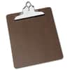 NSN2815918 - 7520002815918, SKILCRAFT Composition Board Clipboard, 5.5" Clip Capacity, Holds 8.5 x 11 Sheets, Brown