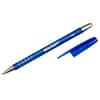NSN3576843 - 7520013576843, SKILCRAFT Rubberized Refillable Ballpoint Pen, Stick, Medium 1 mm, Blue Ink, Blue Barrel, Dozen