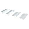 NSN3750502 - 7510013750502, SKILCRAFT Tabs for Hanging File Folders, 1/5-Cut, Clear, 2" Wide, 25/Pack