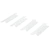 NSN3754510 - 7510013754510, SKILCRAFT Tabs for Hanging File Folders, 1/3-Cut, Clear, 3.5" Wide, 25/Pack