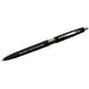 NSN3861618 - 7520013861618, SKILCRAFT Recycled Ballpoint Pen, Retractable, Fine 0.7 mm, Black Ink, Black Barrel, Dozen