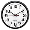 NSN3897958 - 6645013897958 SKILCRAFT Slimline Quartz Wall Clock, 9.2" Overall Diameter, Black Case, 1 AA (sold separately)