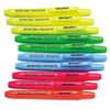 NSN5548208 - 7520015548208, SKILCRAFT Retractable Highlighter, Assorted Ink Colors, Chisel Tip, Assorted Barrel Colors, 10/Set