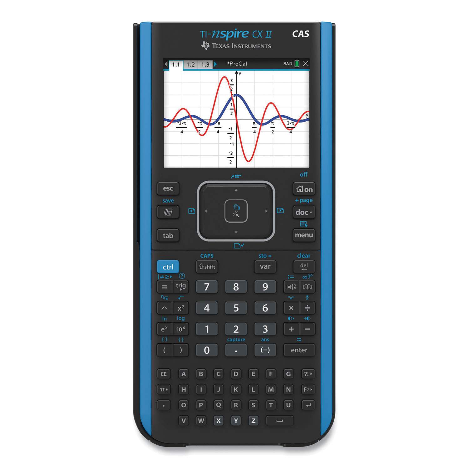 高機能 電卓 TI-nspire CX TI-Nspire CX II CAS Graphing Calculator by Texas Instruments