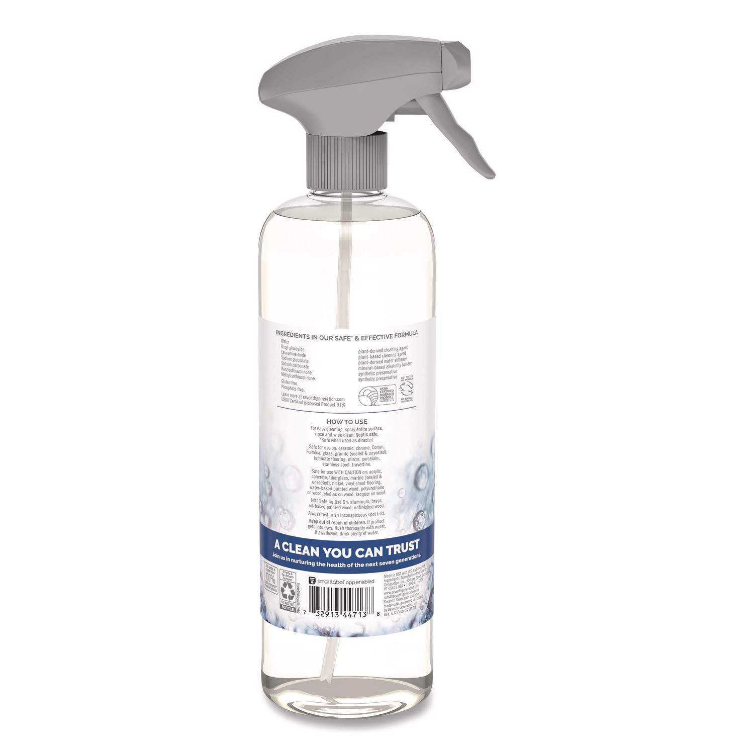 Seventh Generation Natural All-Purpose Cleaner Free and Clear - Thumbnail 5