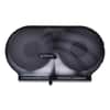 SJMR4090TBK - Twin 9" JBT Toilet Tissue Dispenser, Oceans, 19 x 5.25 x 12, Transparent Black Pearl