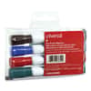 UNV43650 - Dry Erase Marker, Broad Chisel Tip, Assorted Colors, 4/Set