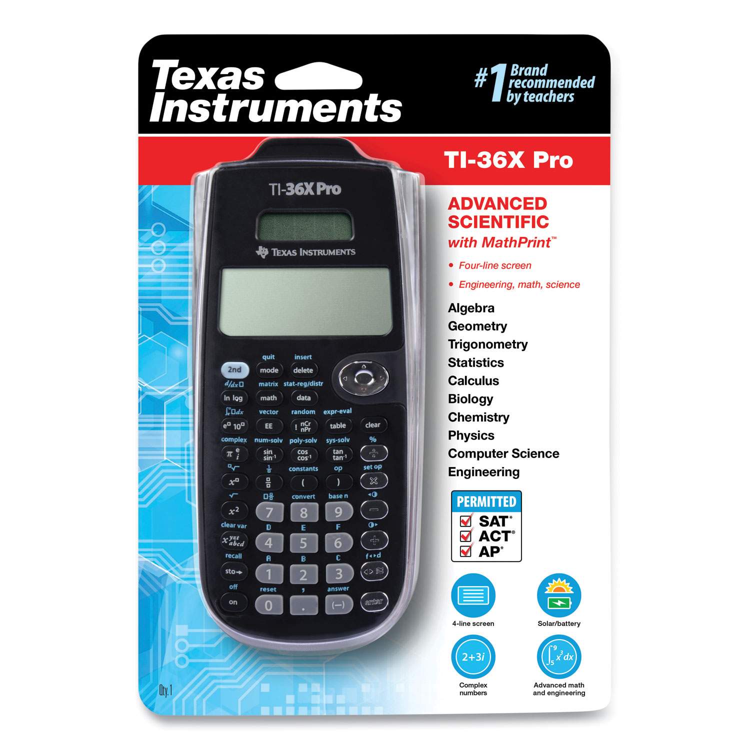 Texas Instruments TI-36X Pro Scientific Calculator