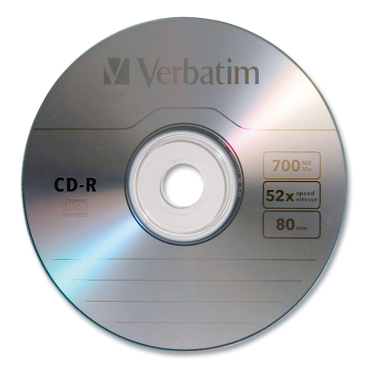 CD-R Recordable Disc by Verbatim® VER94935 | OnTimeSupplies.com