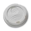 DXE9538DX - Drink-Thru Lid, Fits 8 oz Hot Cups, Plastic, White, 1,000/Carton