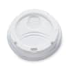 DXE9542500DXCT - Dome Lid, Fits 10 oz to 16 oz PerfecTouch Hot Cups/12 oz to 20 oz WiseSize Hot Cups, Plastic, White, 500/Carton
