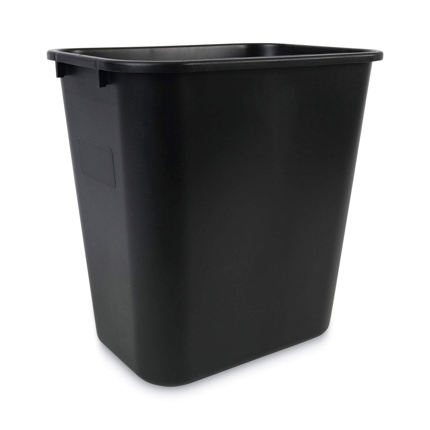 Soft-Sided Wastebasket by Boardwalk® BWK28QTWBBLA | OnTimeSupplies.com