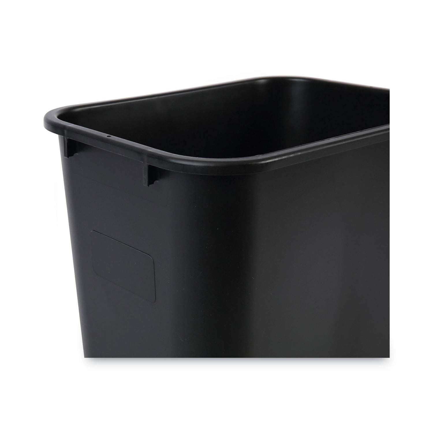 Soft-Sided Wastebasket by Boardwalk® BWK28QTWBBLA | OnTimeSupplies.com