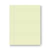 UNV42000 - Glue Top Pads, Narrow Rule, (50) Canary Yellow 8.5 x 11 Sheets, Dozen