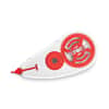 UNV75606 - Correction Tape Dispenser, Non-Refillable, 0.2" x 26.25 ft, White Tape, Clear/Red Dispenser, 6/Box