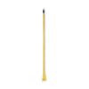 BWK610 - Plastic Jaws Mop Handle for 5" Wide Mop Heads, 1" dia x 60", Yellow