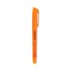 UNV08853 - Pocket Highlighters, Fluorescent Orange Ink, Chisel Tip, Orange Barrel, Dozen