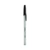 UNV15613 - Ballpoint Pen Value Pack, Stick, Medium 1 mm, Black Ink, Gray/Black Barrel, 60/Pack