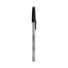 UNV27410 - Ballpoint Pen, Stick, Medium 1 mm, Black Ink, Gray/Black Barrel, Dozen