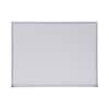UNV43622 - Melamine Dry Erase Board with Aluminum Frame, 24" x 18", White Surface, Anodized Aluminum Frame